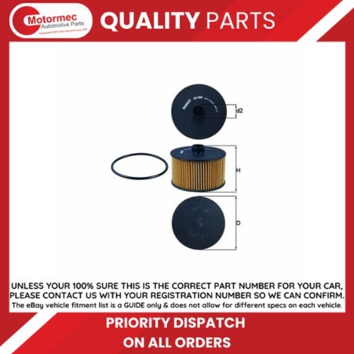 Mahle knecht oil filter fits - mahle/knecht,