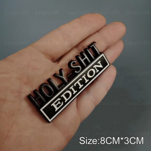 Funny edition logo - 3d, emblem