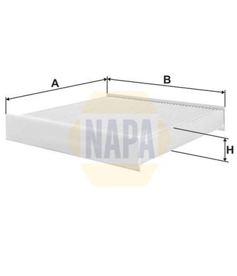 Cabin air filter 200mm - cabin,
