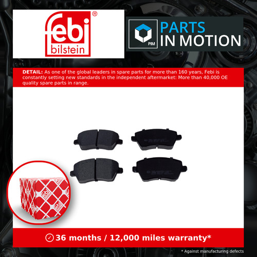 Brake pads set - pads,