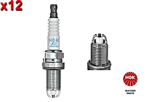 12x spark plug - fits, alpina