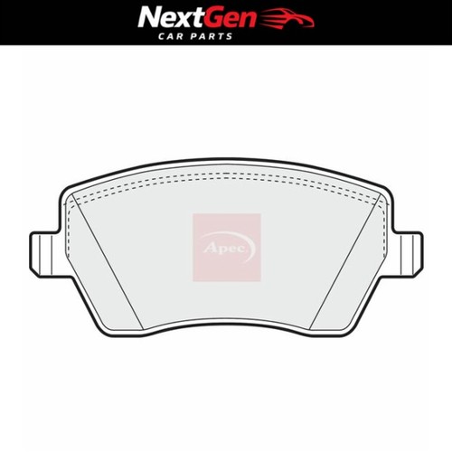Front brake pads apec - brake, for