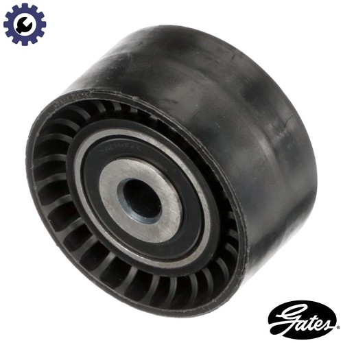 Deflectionguide pulley vribbed - pulley,