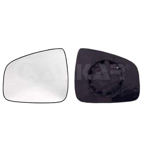 Mirror glass with pad alkar - glass,