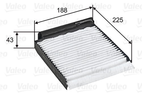 Valeo 698753 filter - filter,, interior