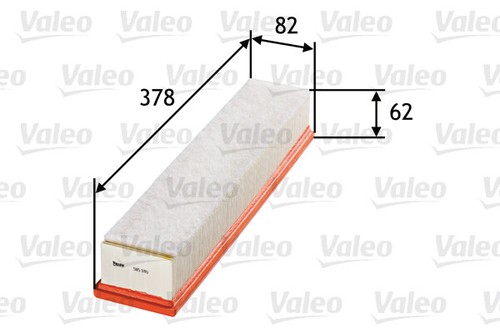 Valeo 585180 air filter for - valeo,
