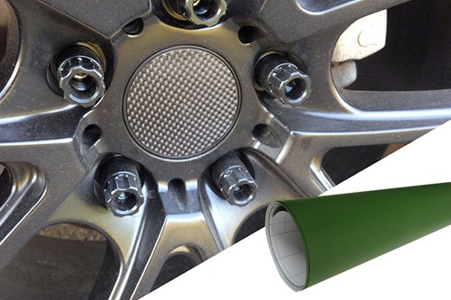 Aluminum rims hub - aluminum, caps