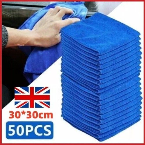 50x microfibre cleaning cloths - microfibre,