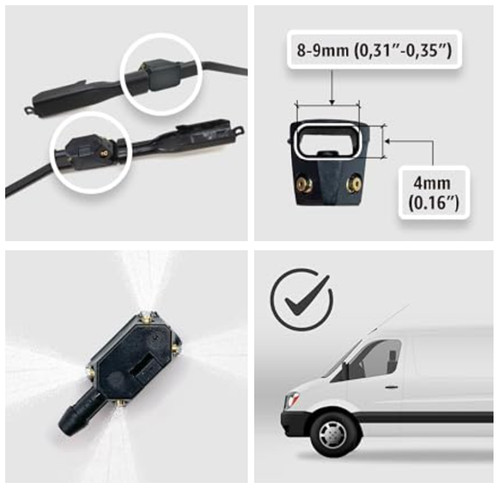 Fit dacia 2pcs car windscreen - dacia,